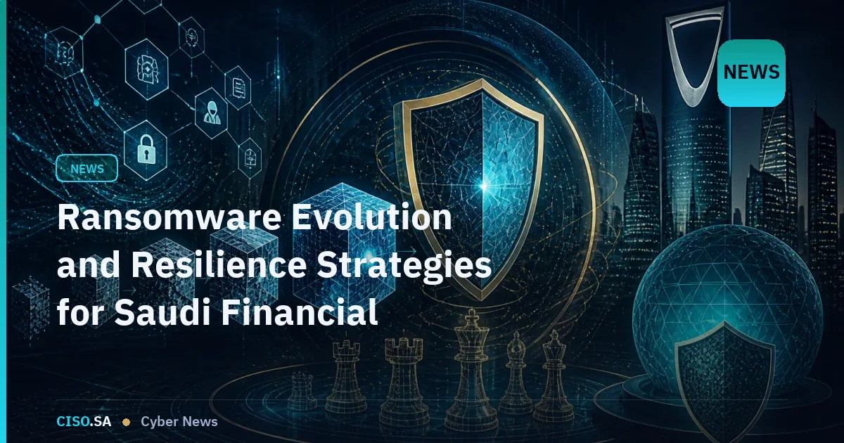Ransomware Evolution and Resilience Strategies for Saudi Financial Institutions