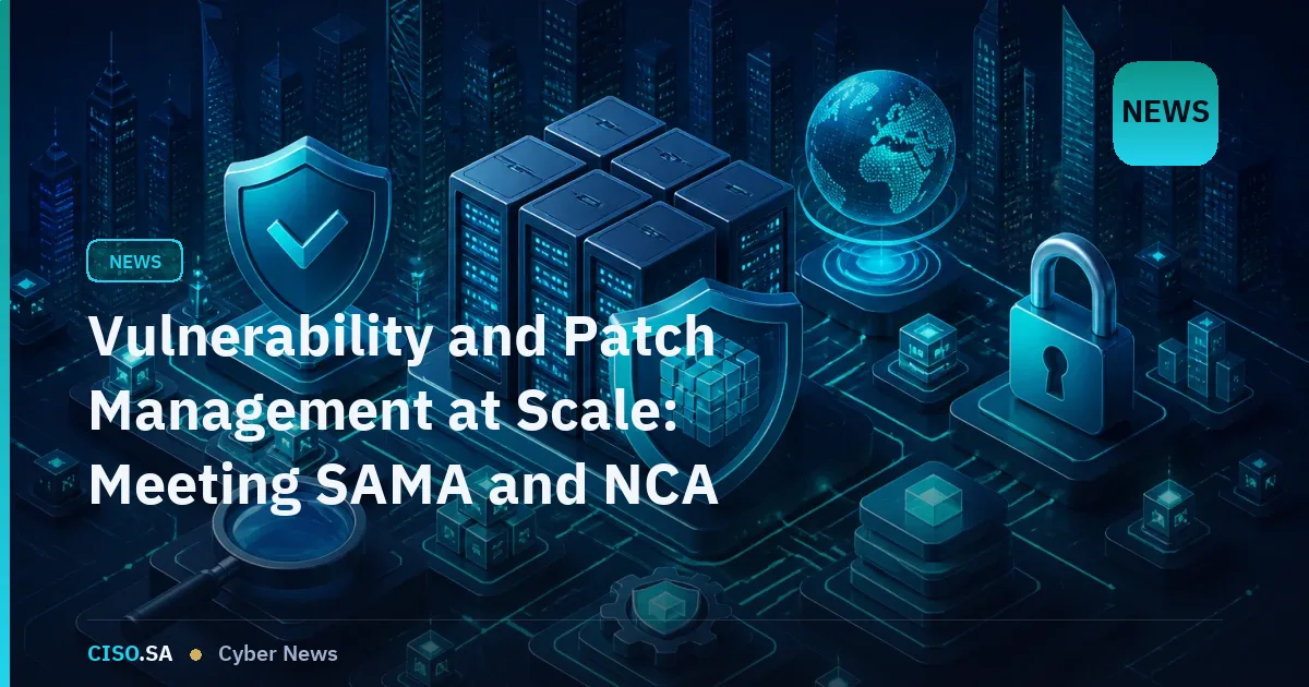 Vulnerability and Patch Management at Scale: Meeting SAMA and NCA Compliance in 2026