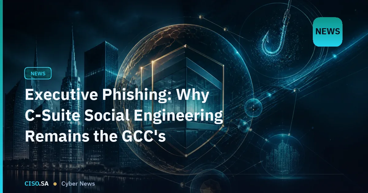 Executive Phishing: Why C-Suite Social Engineering Remains the GCC's Highest-Risk Attack Vector