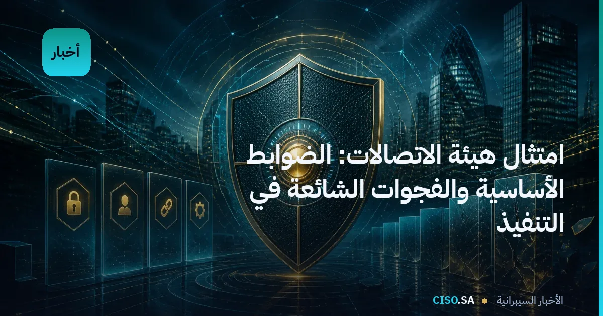 امتثال هيئة الاتصالات: الضوابط الأساسية والفجوات الشائعة في التنفيذ