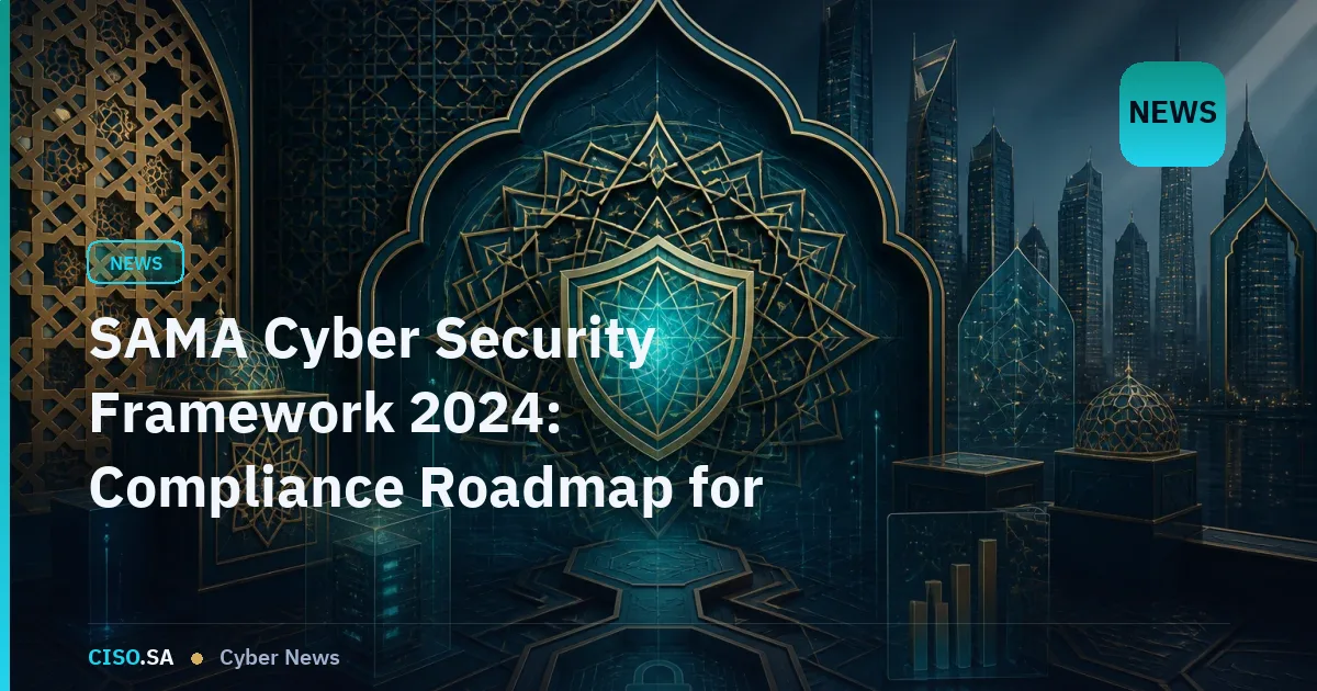 SAMA Cyber Security Framework 2024: Compliance Roadmap for Financial Institutions