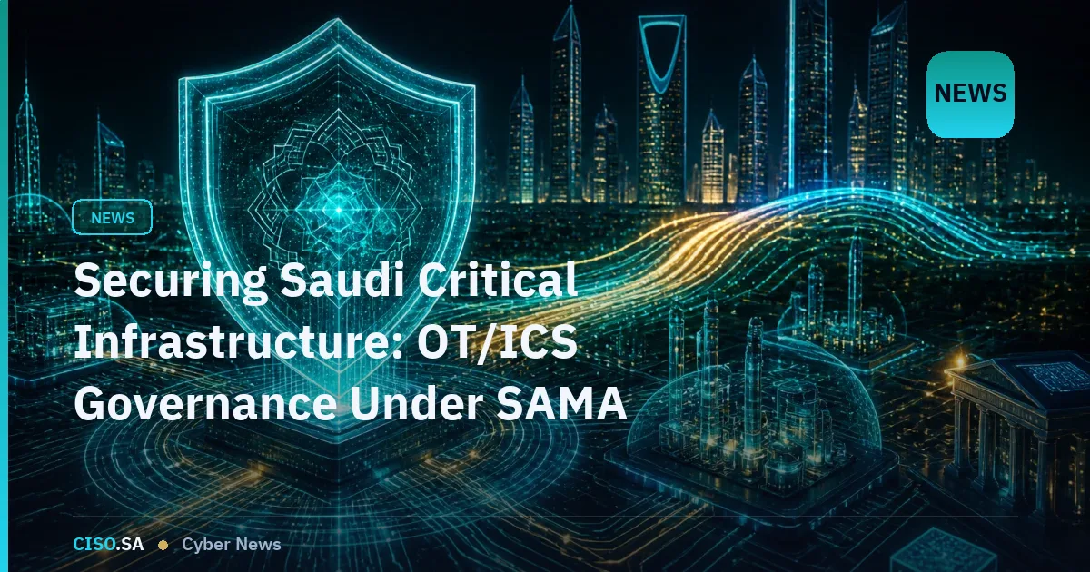 Securing Saudi Critical Infrastructure: OT/ICS Governance Under SAMA and NCA Frameworks