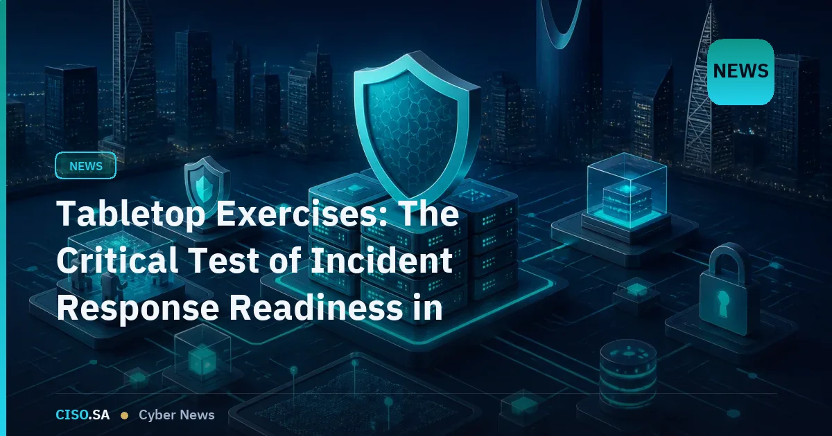 Tabletop Exercises: The Critical Test of Incident Response Readiness in Saudi Arabia