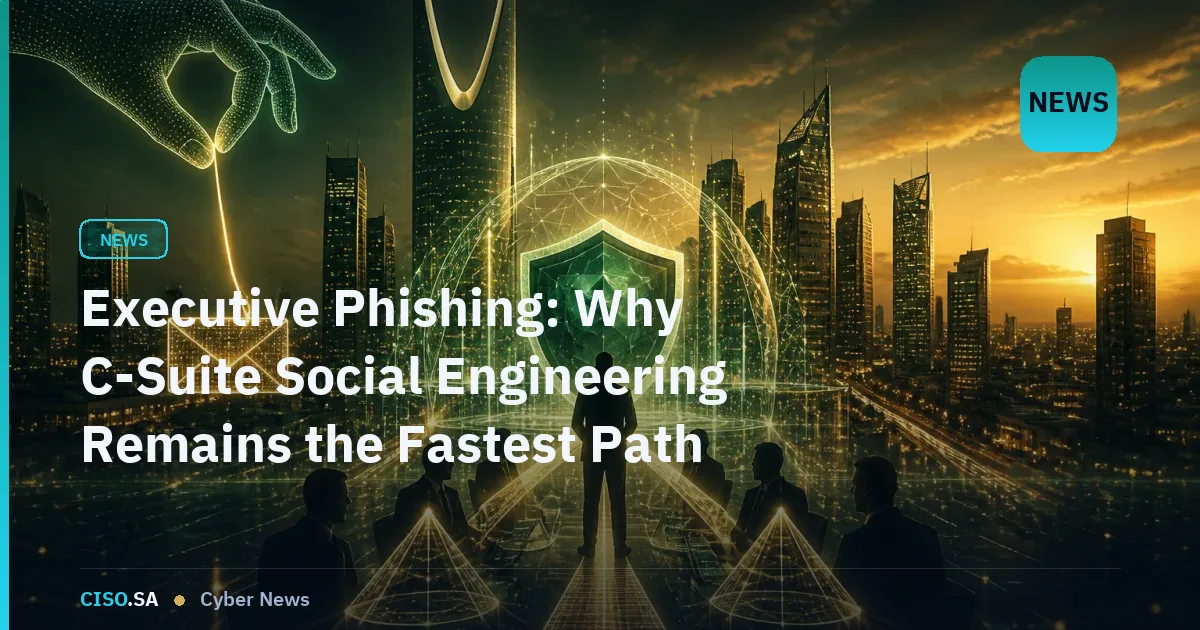 Executive Phishing: Why C-Suite Social Engineering Remains the Fastest Path to Breach