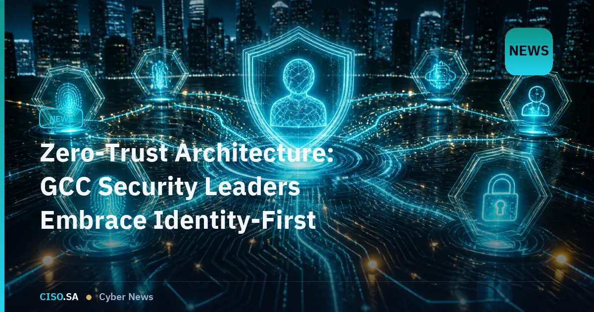 Zero-Trust Architecture: GCC Security Leaders Embrace Identity-First Defense Model