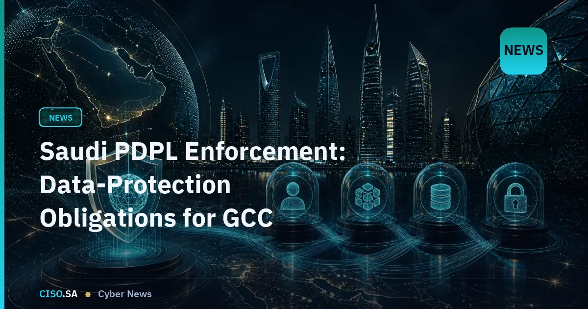 Saudi PDPL Enforcement: Data-Protection Obligations for GCC Organisations in 2026