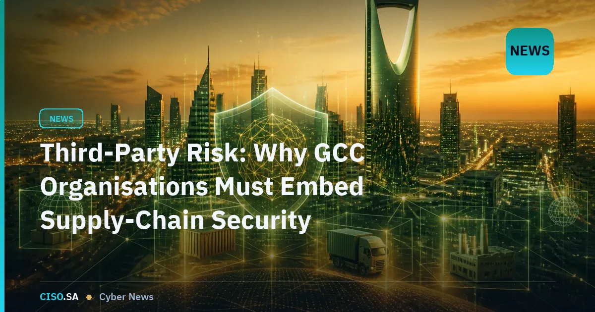 Third-Party Risk: Why GCC Organisations Must Embed Supply-Chain Security Now