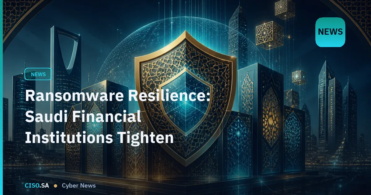 Ransomware Resilience: Saudi Financial Institutions Tighten Defenses Amid Evolving Threats