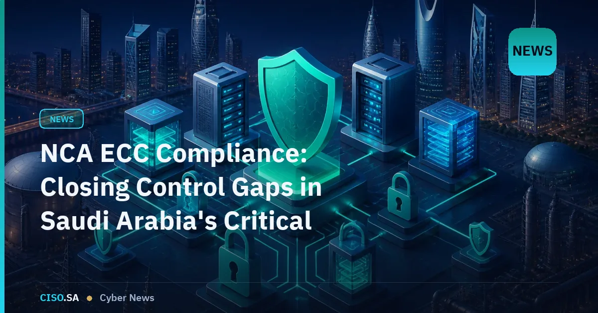 NCA ECC Compliance: Closing Control Gaps in Saudi Arabia's Critical Infrastructure