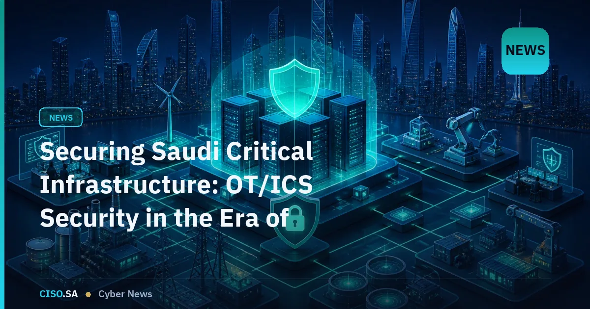 Securing Saudi Critical Infrastructure: OT/ICS Security in the Era of Digital Convergence