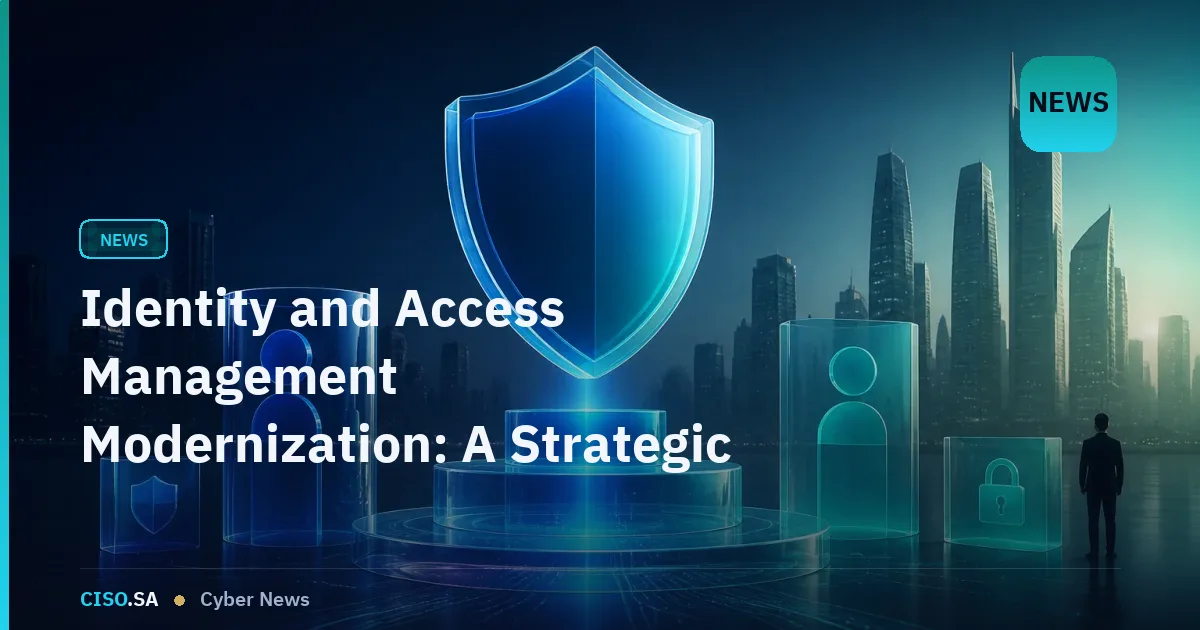 Identity and Access Management Modernization: A Strategic Imperative for GCC Organizations