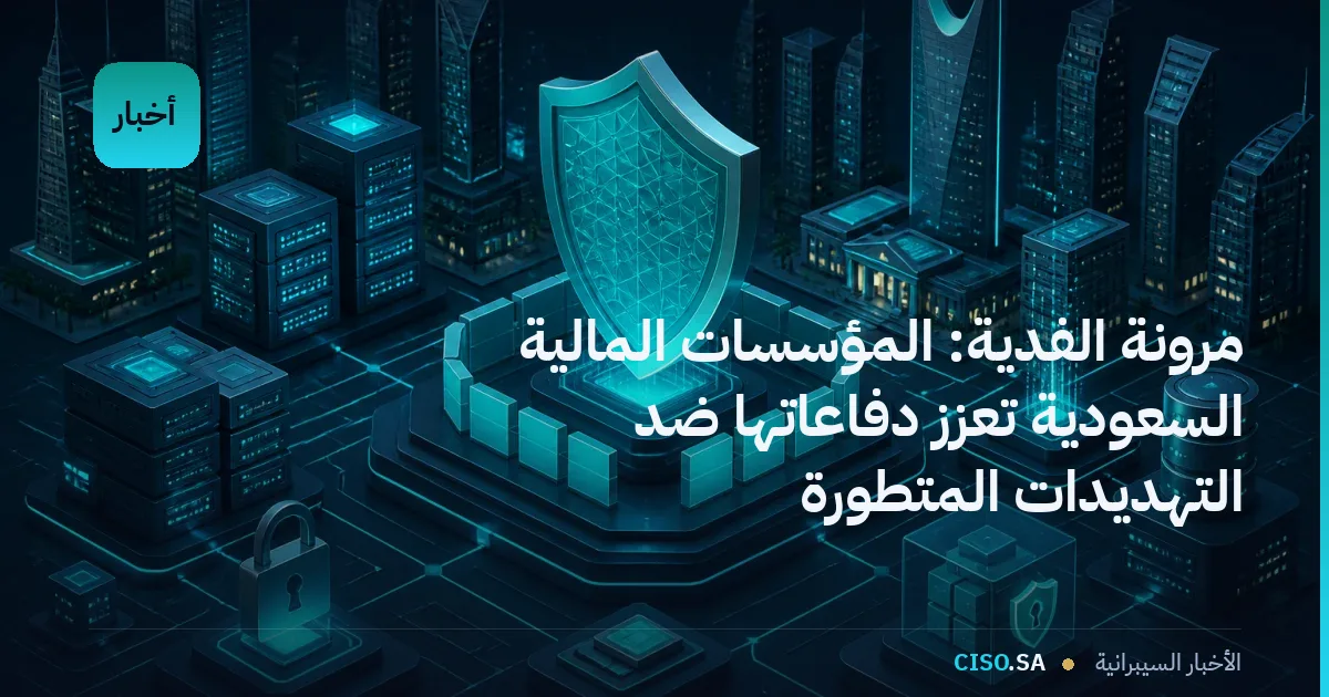 مرونة الفدية: المؤسسات المالية السعودية تعزز دفاعاتها ضد التهديدات المتطورة