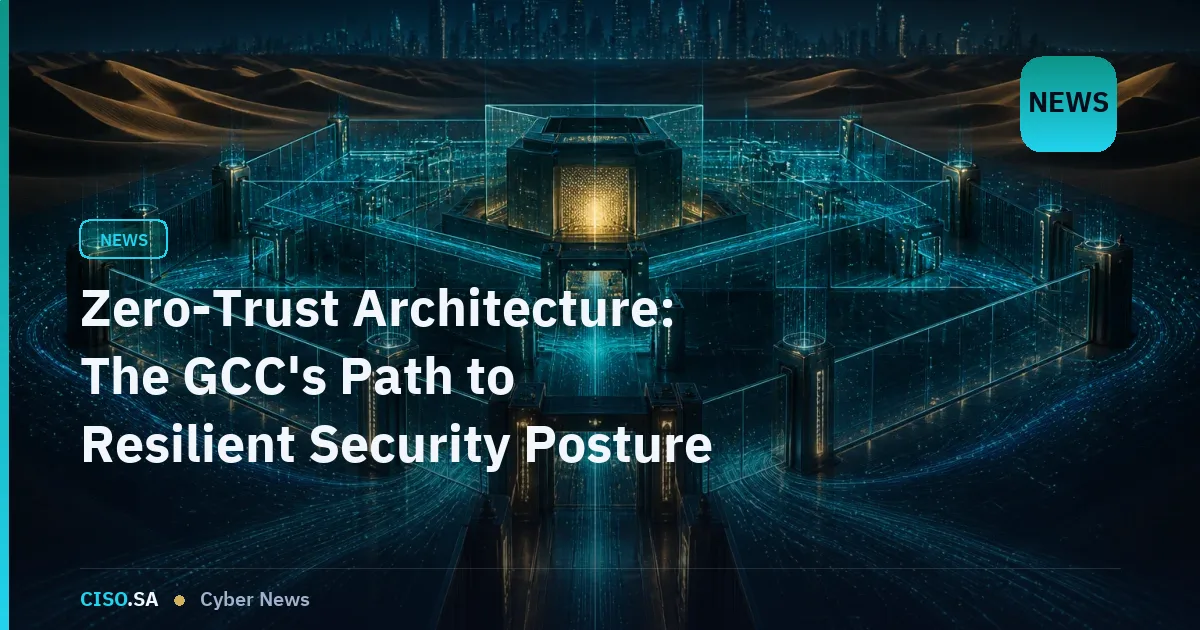 Zero-Trust Architecture: The GCC's Path to Resilient Security Posture