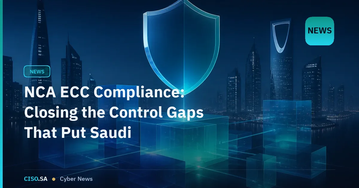 NCA ECC Compliance: Closing the Control Gaps That Put Saudi Organizations at Risk