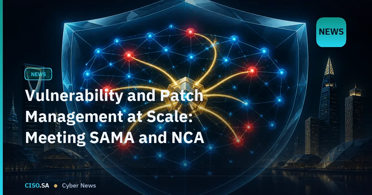 Vulnerability and Patch Management at Scale: Meeting SAMA and NCA Standards in 2026