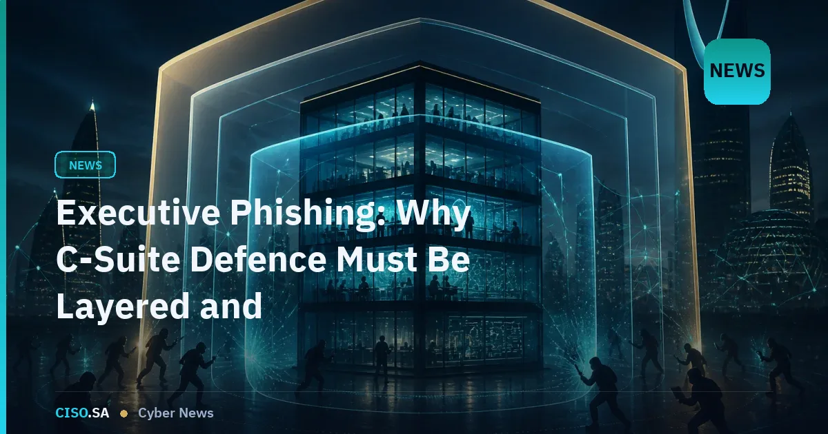 Executive Phishing: Why C-Suite Defence Must Be Layered and Human-Centric