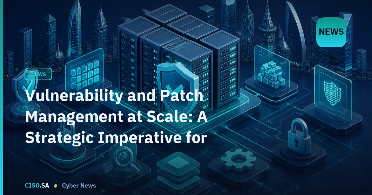 Vulnerability and Patch Management at Scale: A Strategic Imperative for GCC Enterprises