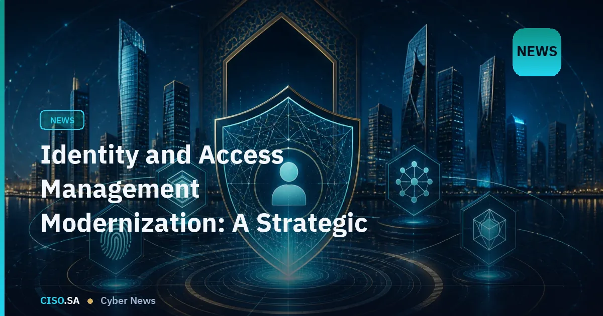 Identity and Access Management Modernization: A Strategic Imperative for GCC Security Leaders