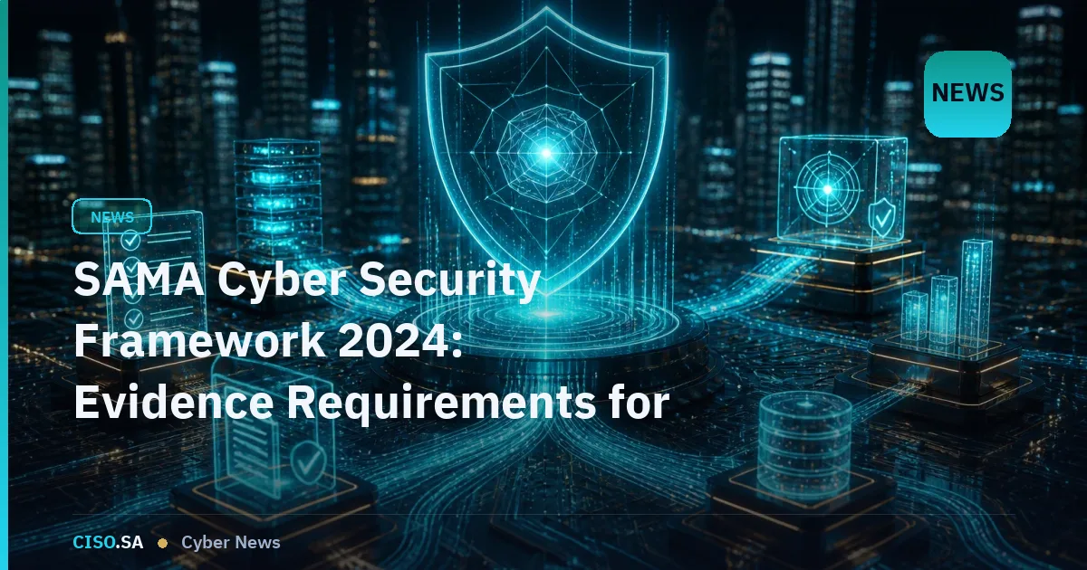 SAMA Cyber Security Framework 2024: Evidence Requirements for Financial Institutions