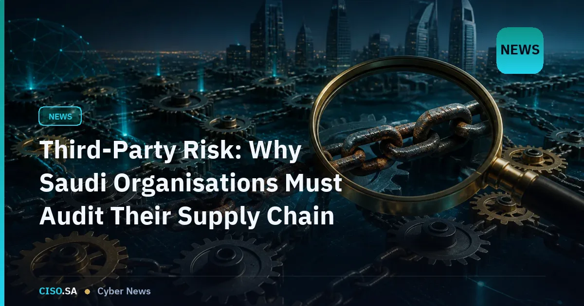 Third-Party Risk: Why Saudi Organisations Must Audit Their Supply Chain Now