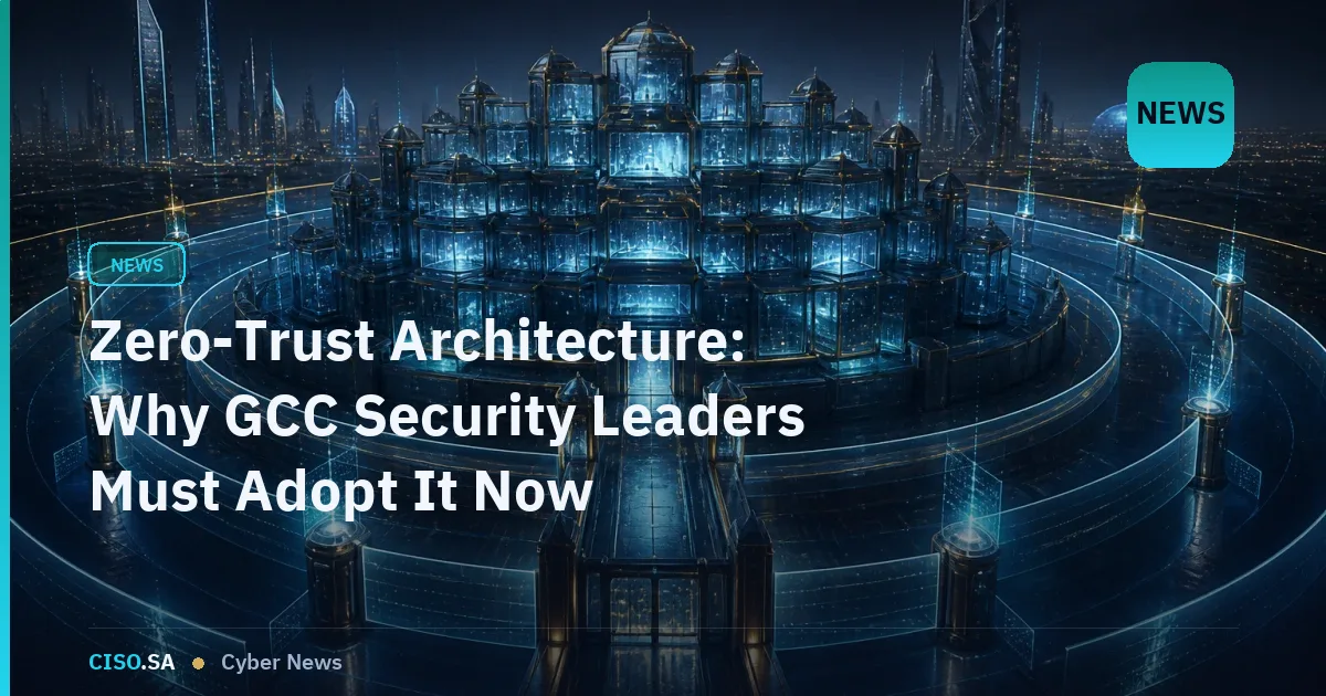Zero-Trust Architecture: Why GCC Security Leaders Must Adopt It Now