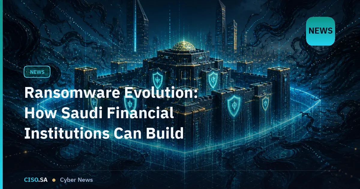 Ransomware Evolution: How Saudi Financial Institutions Can Build Resilience in 2026