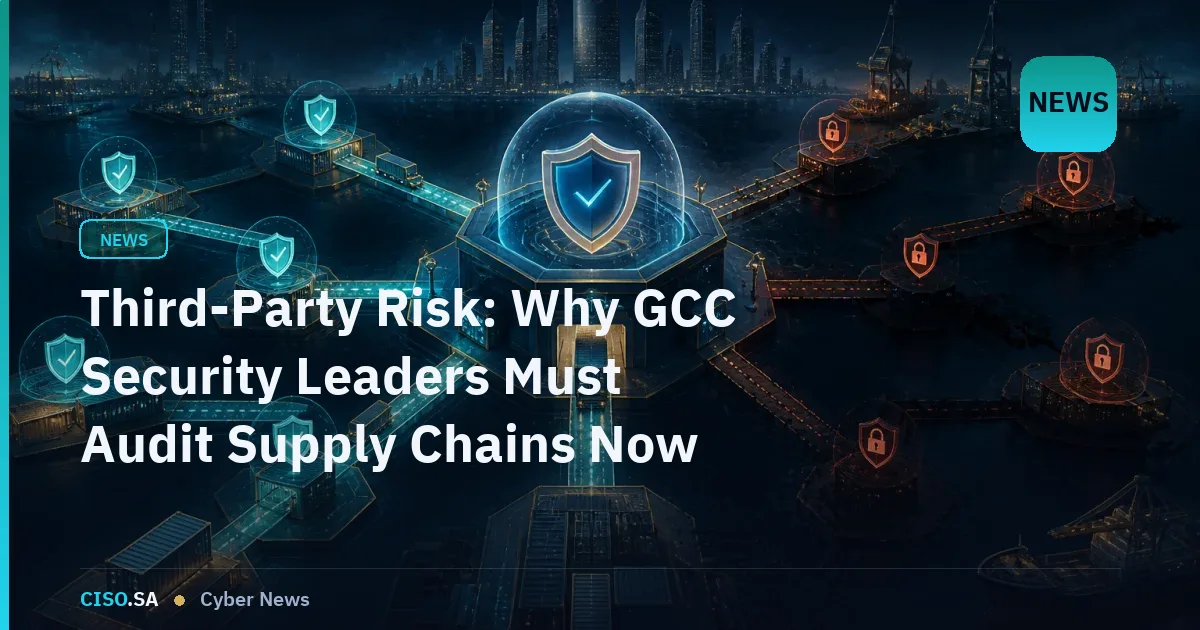 Third-Party Risk: Why GCC Security Leaders Must Audit Supply Chains Now