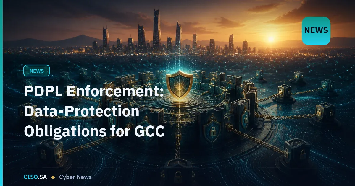 PDPL Enforcement: Data-Protection Obligations for GCC Organisations in 2026