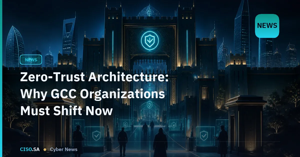 Zero-Trust Architecture: Why GCC Organizations Must Shift Now