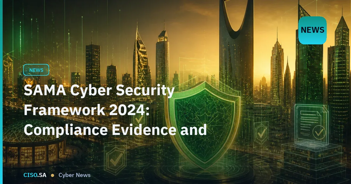 SAMA Cyber Security Framework 2024: Compliance Evidence and Audit Readiness for Saudi Financial Institutions