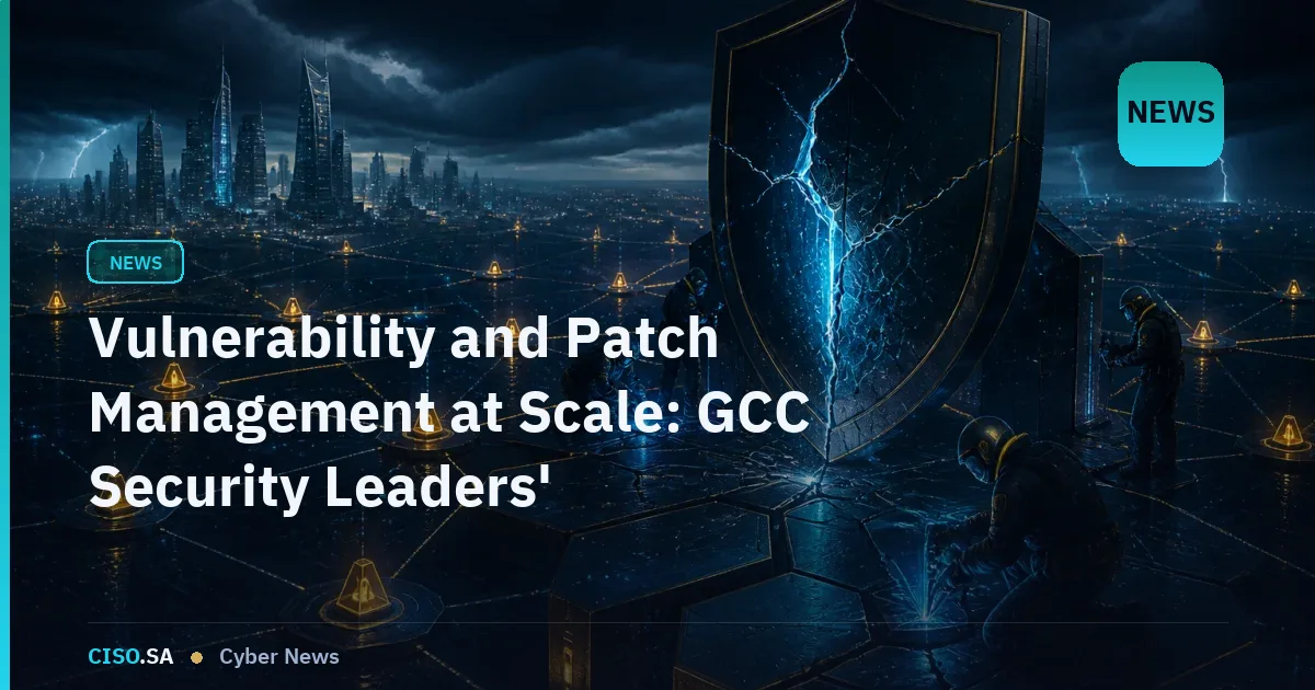 Vulnerability and Patch Management at Scale: GCC Security Leaders' Roadmap for 2026
