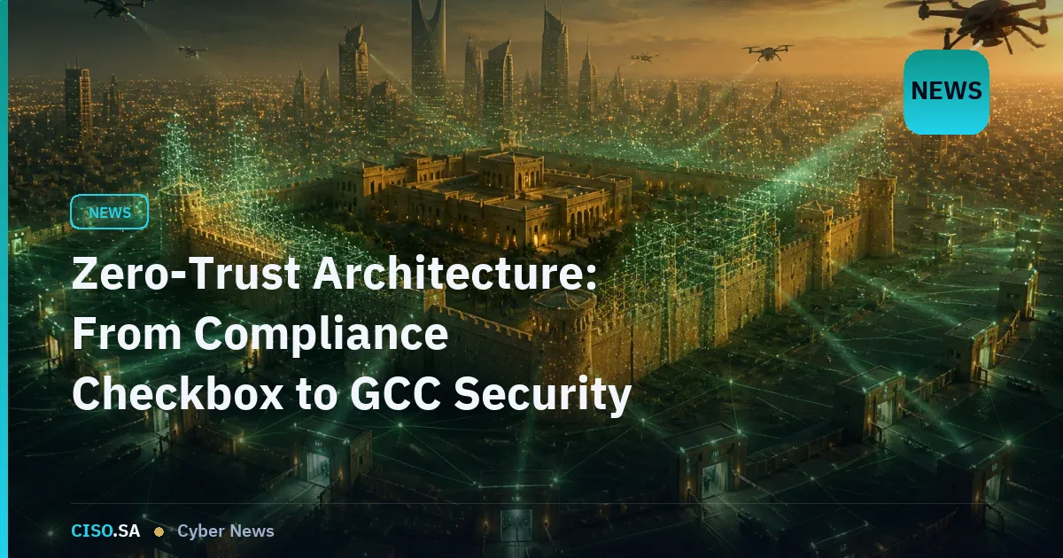 Zero-Trust Architecture: From Compliance Checkbox to GCC Security Imperative