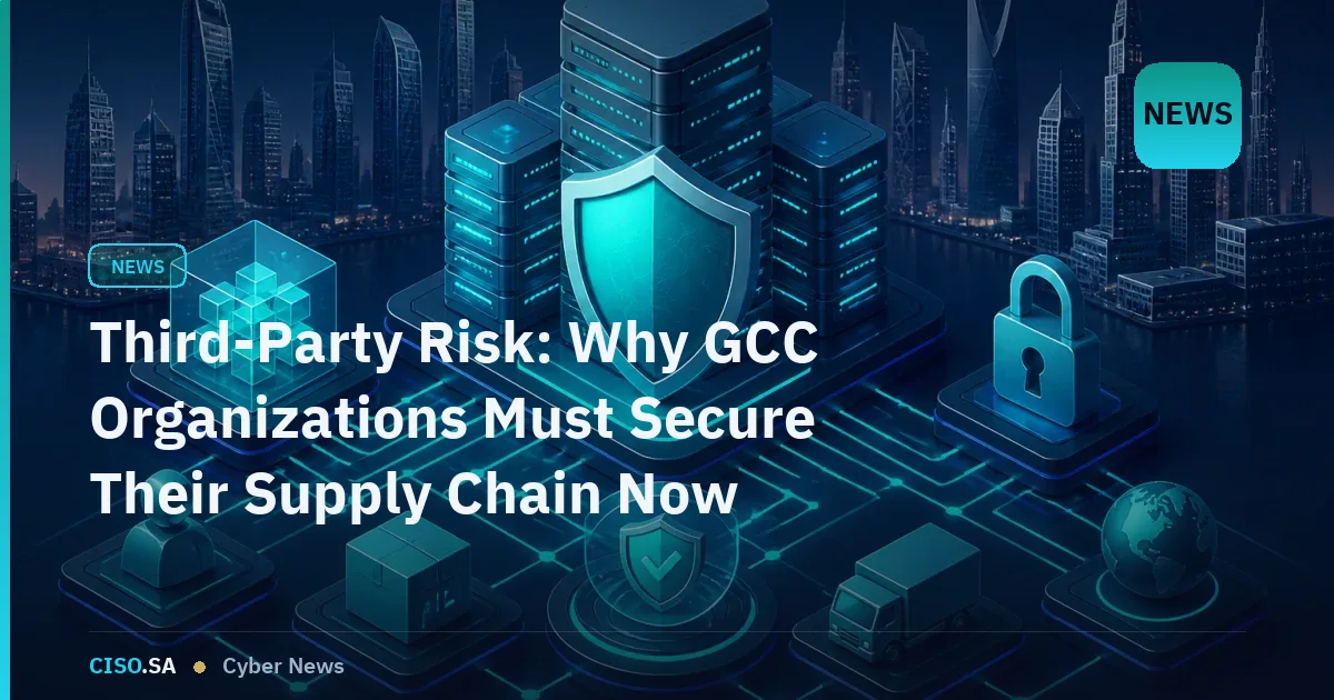 Third-Party Risk: Why GCC Organizations Must Secure Their Supply Chain Now