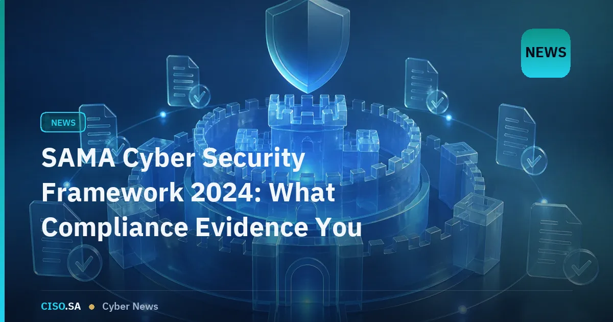 SAMA Cyber Security Framework 2024: What Compliance Evidence You Must Prepare