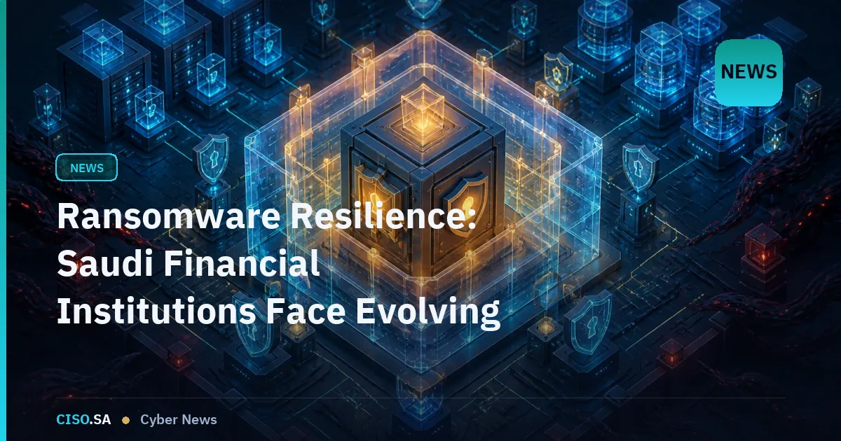 Ransomware Resilience: Saudi Financial Institutions Face Evolving Threats