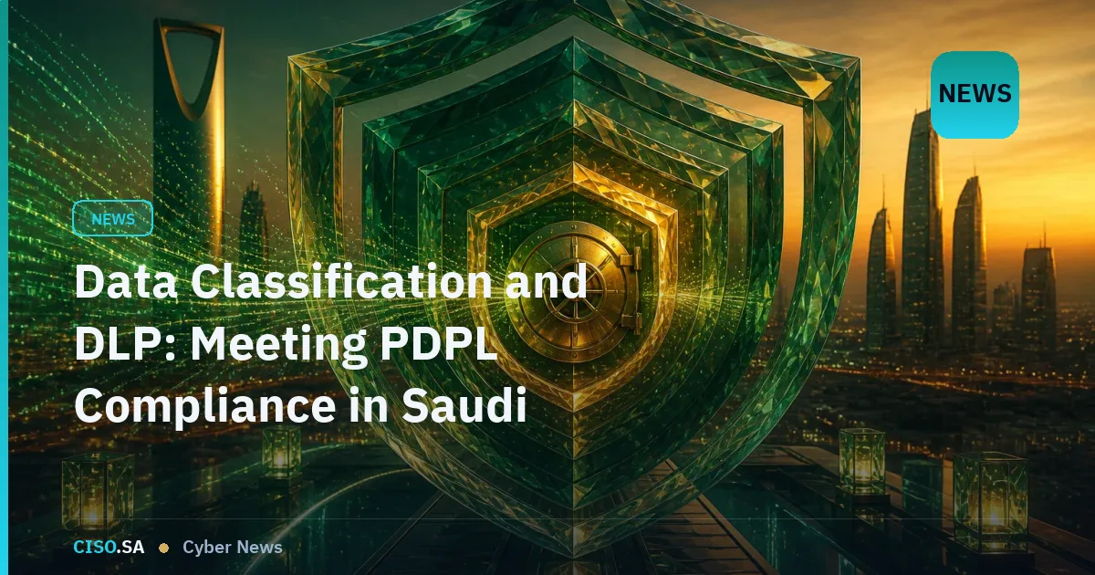 Data Classification and DLP: Meeting PDPL Compliance in Saudi Arabia