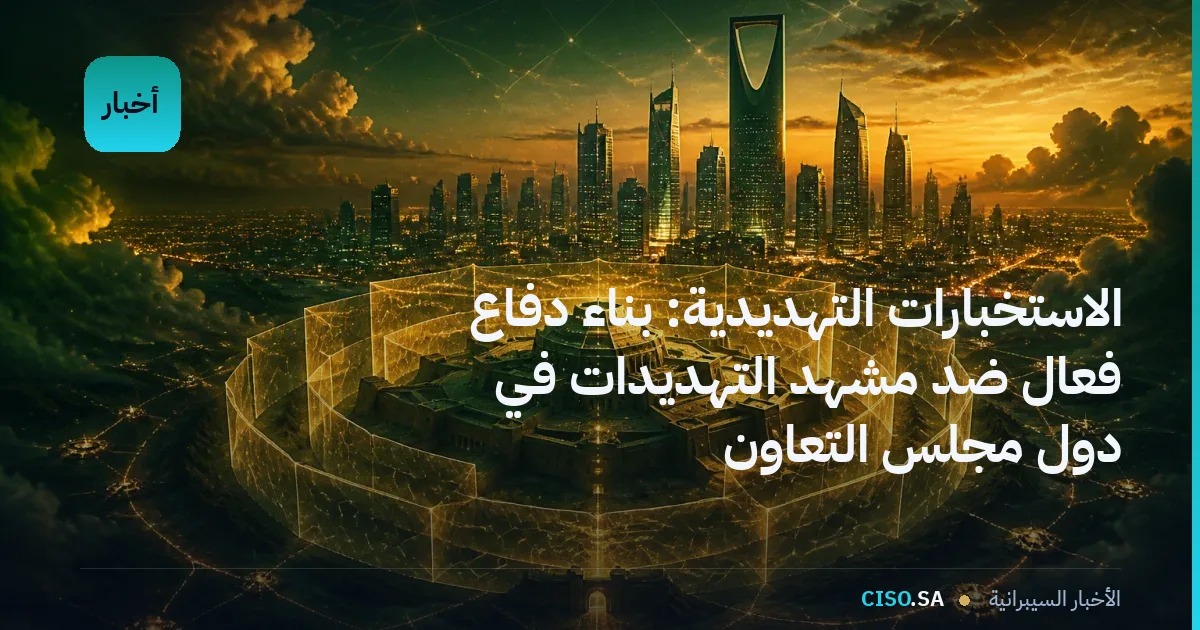 الاستخبارات التهديدية: بناء دفاع فعال ضد مشهد التهديدات في دول مجلس التعاون