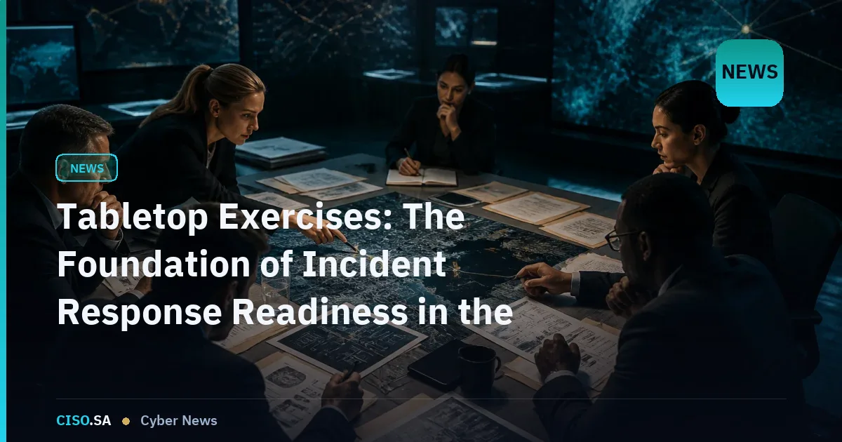 Tabletop Exercises: The Foundation of Incident Response Readiness in the GCC