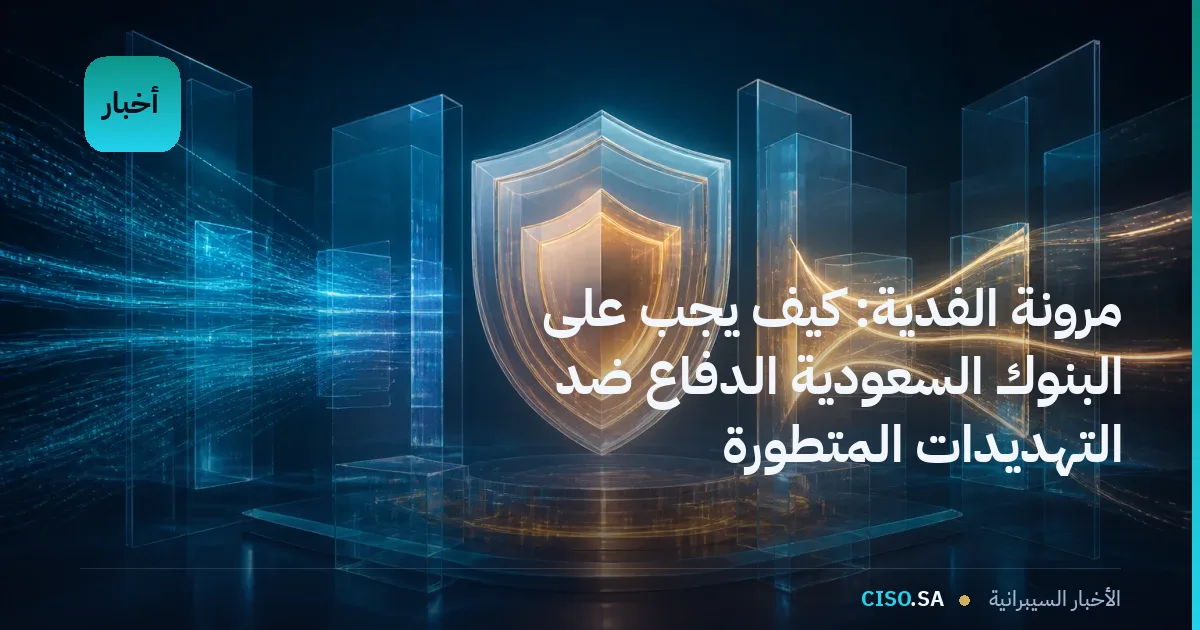مرونة الفدية: كيف يجب على البنوك السعودية الدفاع ضد التهديدات المتطورة