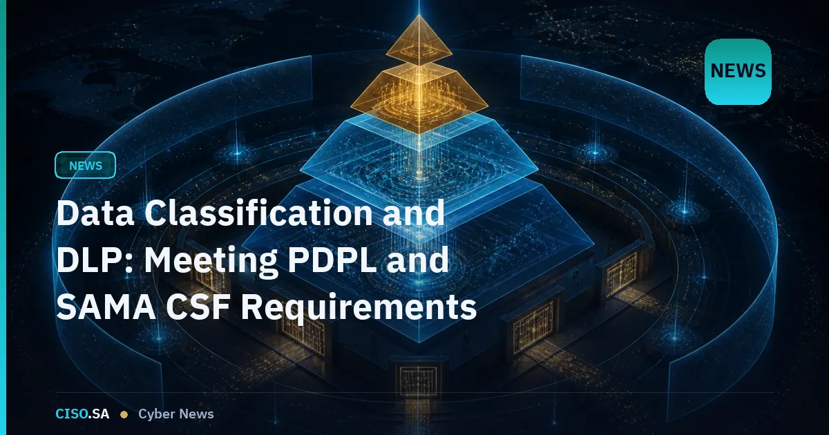 Data Classification and DLP: Meeting PDPL and SAMA CSF Requirements