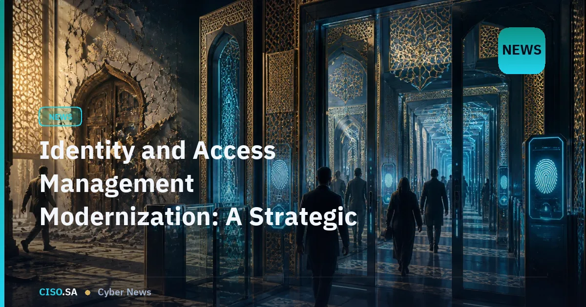 Identity and Access Management Modernization: A Strategic Imperative for GCC Organizations