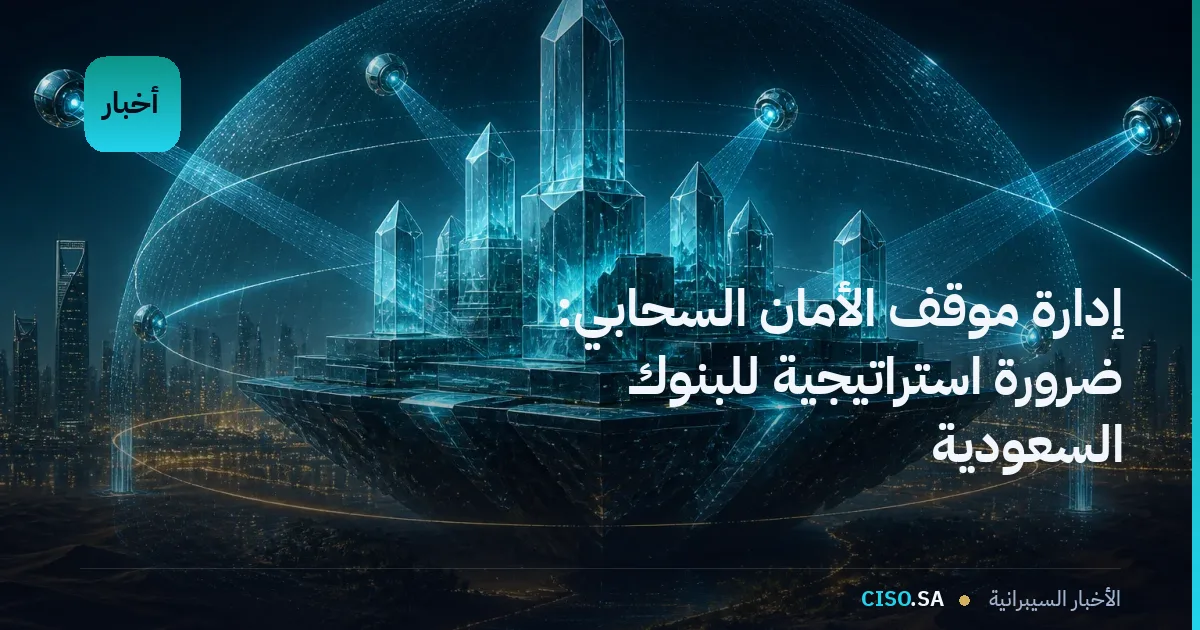 إدارة موقف الأمان السحابي: ضرورة استراتيجية للبنوك السعودية