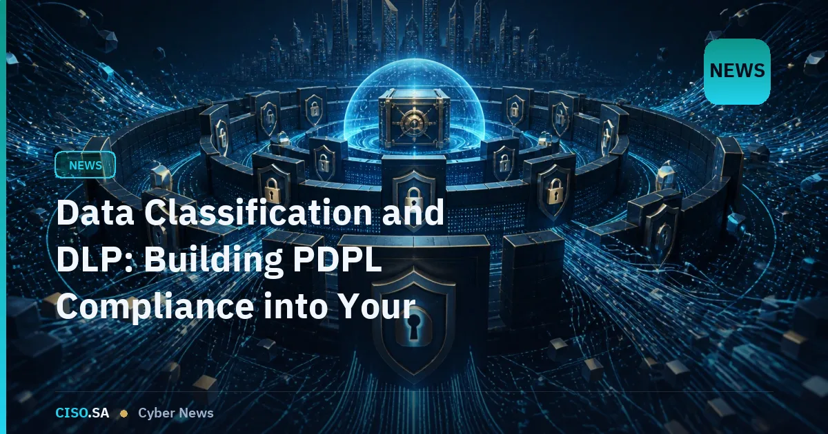 Data Classification and DLP: Building PDPL Compliance into Your Security Architecture
