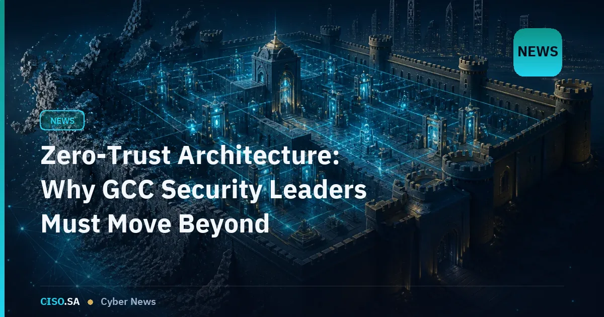 Zero-Trust Architecture: Why GCC Security Leaders Must Move Beyond Perimeter Defense