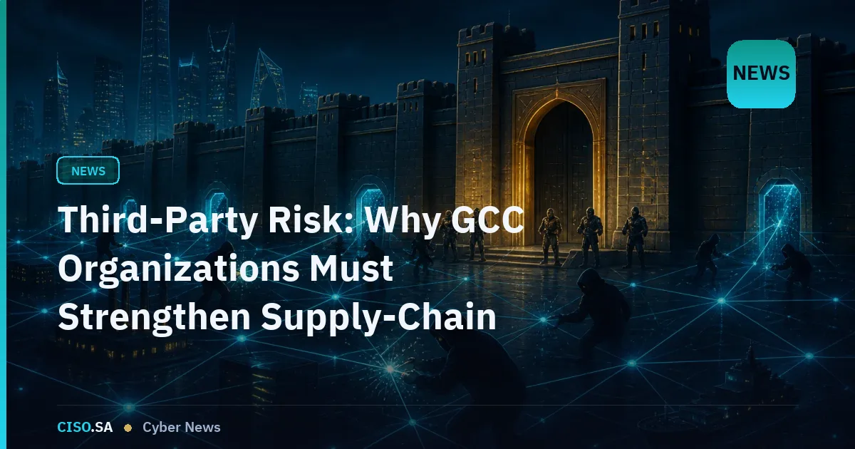 Third-Party Risk: Why GCC Organizations Must Strengthen Supply-Chain Cyber Governance