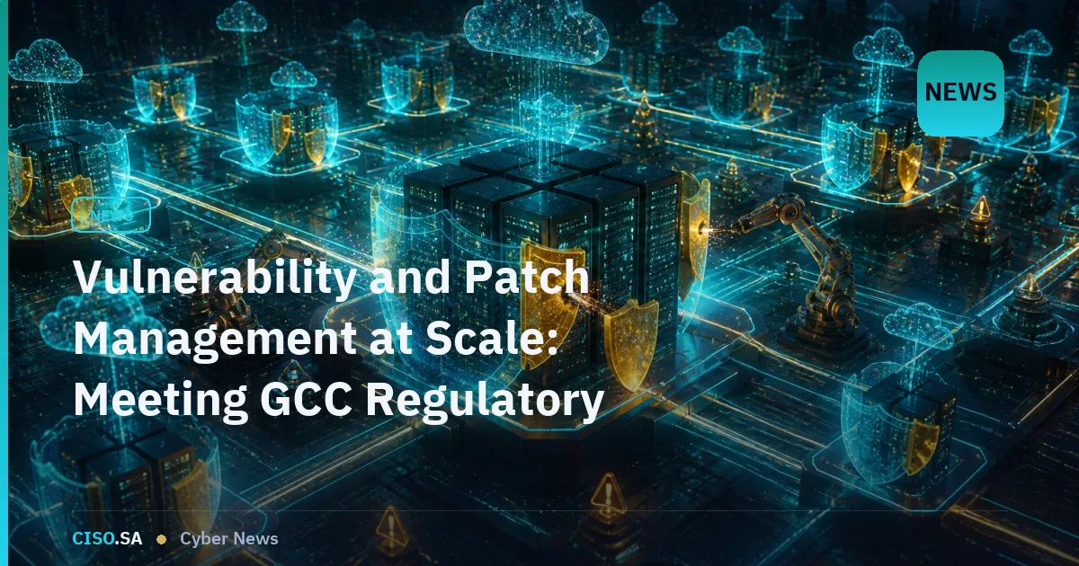 Vulnerability and Patch Management at Scale: Meeting GCC Regulatory Demands in 2026