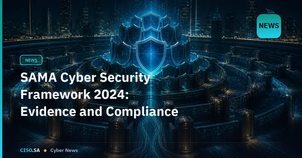 SAMA Cyber Security Framework 2024: Evidence and Compliance Roadmap for Saudi Financial Institutions