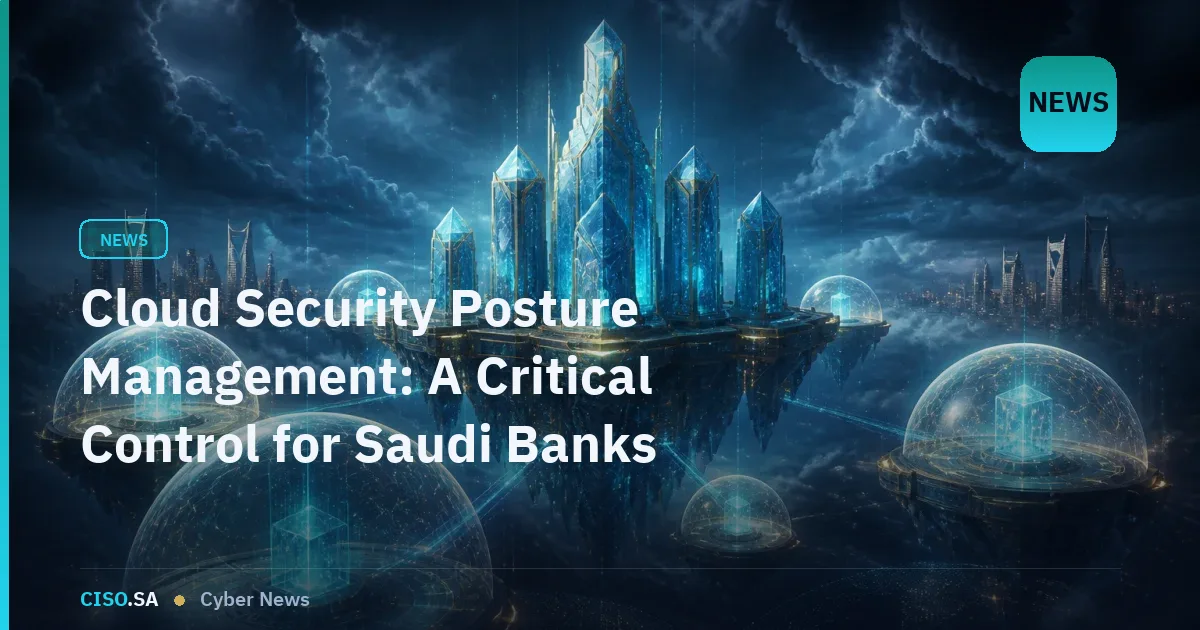 Cloud Security Posture Management: A Critical Control for Saudi Banks