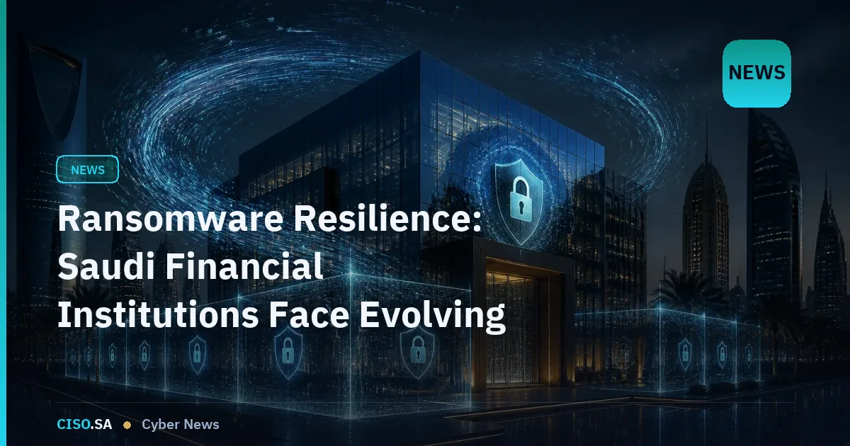 Ransomware Resilience: Saudi Financial Institutions Face Evolving Threats and Compliance Demands