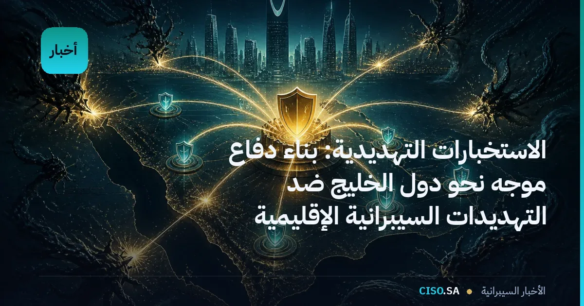 الاستخبارات التهديدية: بناء دفاع موجه نحو دول الخليج ضد التهديدات السيبرانية الإقليمية